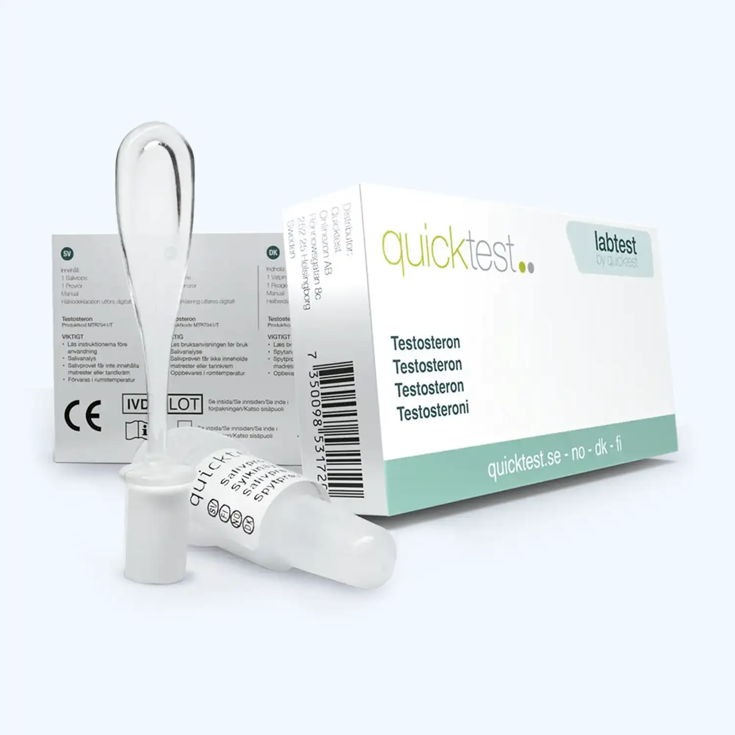 Quicktest testosterontest